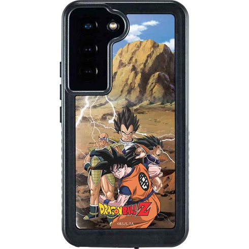 Dragon Ball Z Goku Versus Saiyans Galaxy S23 Waterproof Case