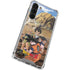 Dragon Ball Z Goku Versus Saiyans Galaxy S24 FE Clear Case
