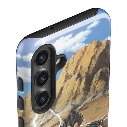 Dragon Ball Z Goku Versus Saiyans Galaxy S25 Impact Case