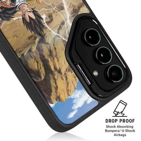 Dragon Ball Z Goku Versus Saiyans Galaxy S25 Plus Kickstand Case