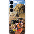 Dragon Ball Z Goku Versus Saiyans Galaxy S25 Plus Skin
