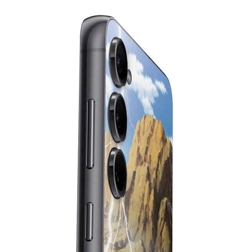 Dragon Ball Z Goku Versus Saiyans Galaxy S24 Plus Skin