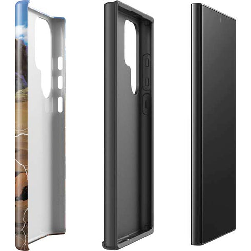 Dragon Ball Z Goku Versus Saiyans Galaxy S24 Ultra Impact Case