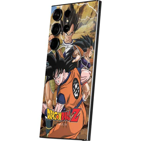 Dragon Ball Z Goku Versus Saiyans Galaxy S24 Ultra Skin