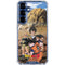 Dragon Ball Z Goku Versus Saiyans Galaxy S25 Clear Case