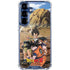 Dragon Ball Z Goku Versus Saiyans Galaxy S25 Clear Case