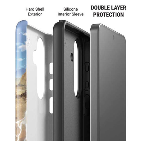 Dragon Ball Z Goku Versus Saiyans Galaxy S26 Impact Case