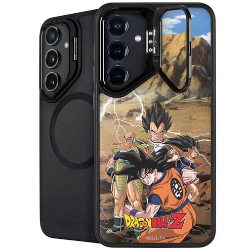 Dragon Ball Z Goku Versus Saiyans Galaxy S26 Plus Kickstand Case