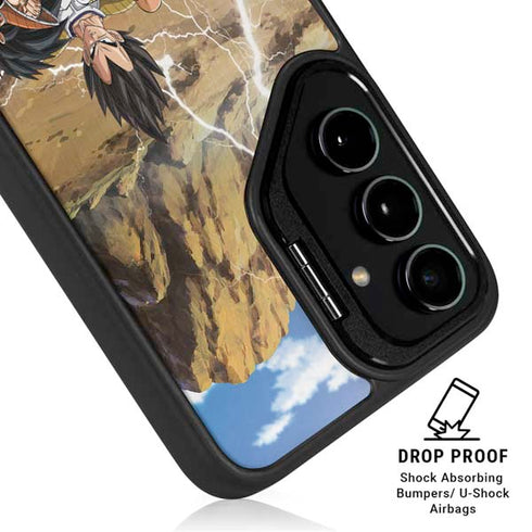 Dragon Ball Z Goku Versus Saiyans Galaxy S26 Plus Kickstand Case