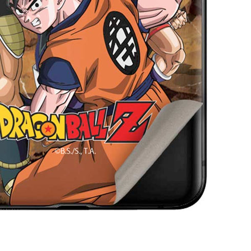 Dragon Ball Z Goku Versus Saiyans Galaxy Z Flip Skin