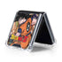 Dragon Ball Z Goku Versus Saiyans Galaxy Z Flip5 5G Clear Case