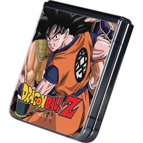 Dragon Ball Z Goku Versus Saiyans Galaxy Z Flip5 5G Skin