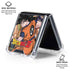 Dragon Ball Z Goku Versus Saiyans Galaxy Z Flip6 Clear Case