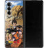 Dragon Ball Z Goku Versus Saiyans Galaxy Z Fold3 5G Skin