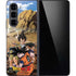 Dragon Ball Z Goku Versus Saiyans Galaxy Z Fold5 5G Skin