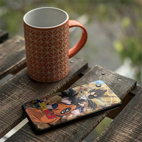 Dragon Ball Z Goku Versus Saiyans Google Pixel 3a Skin