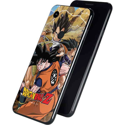 Dragon Ball Z Goku Versus Saiyans Google Pixel 3a XL Skin