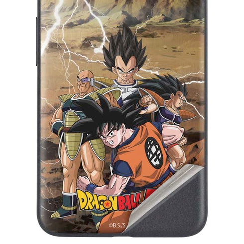 Dragon Ball Z Goku Versus Saiyans Google Pixel 4a 5G Skin