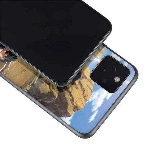 Dragon Ball Z Goku Versus Saiyans Google Pixel 4a 5G Skin