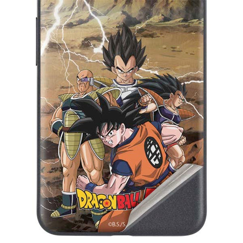 Dragon Ball Z Goku Versus Saiyans Google Pixel 5a Skin