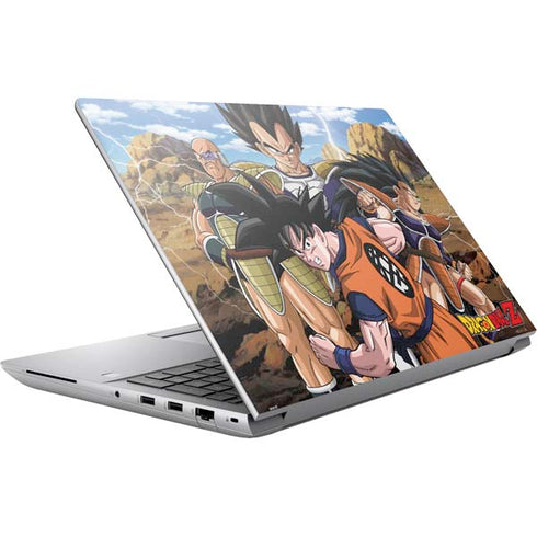 Dragon Ball Z Goku Versus Saiyans HP ZBook Fury 16 G10 Skin