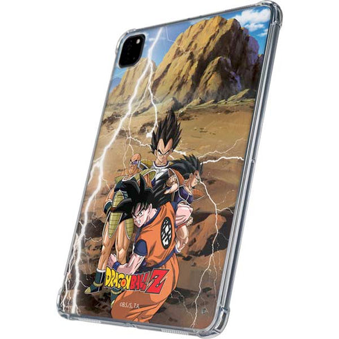 Dragon Ball Z Goku Versus Saiyans iPad Pro 11in (2024) Clear Case