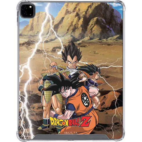 Dragon Ball Z Goku Versus Saiyans iPad Pro 12.9in (2020) Clear Case