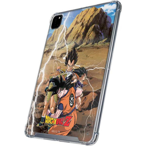 Dragon Ball Z Goku Versus Saiyans iPad Pro 12.9in (2020) Clear Case