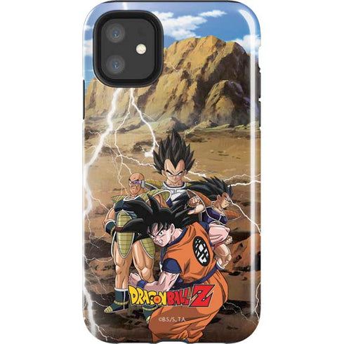 Dragon Ball Z Goku Versus Saiyans iPhone 11 Impact Case