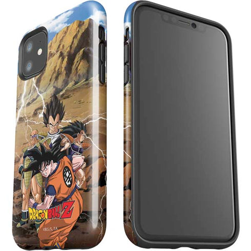 Dragon Ball Z Goku Versus Saiyans iPhone 11 Impact Case