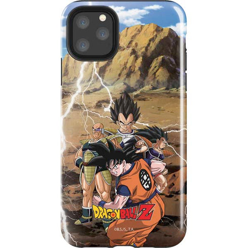Dragon Ball Z Goku Versus Saiyans iPhone Cases