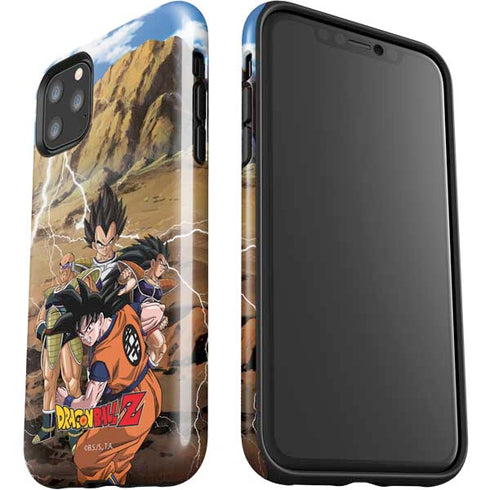 Dragon Ball Z Goku Versus Saiyans iPhone 11 Pro Max Impact Case