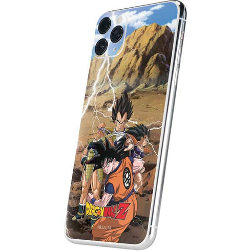 Dragon Ball Z Goku Versus Saiyans iPhone 11 Pro Max Skin