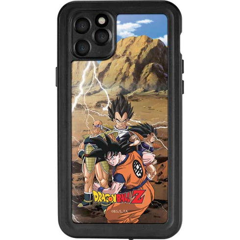 Dragon Ball Z Goku Versus Saiyans iPhone 11 Pro Max Waterproof Case