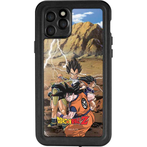 Dragon Ball Z Goku Versus Saiyans iPhone 11 Pro Waterproof Case