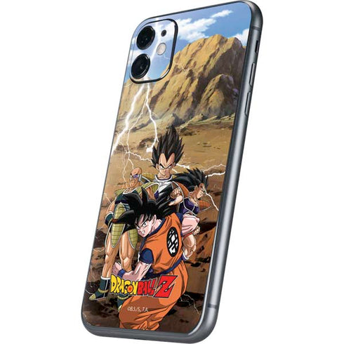Dragon Ball Z Goku Versus Saiyans iPhone 11 Skin