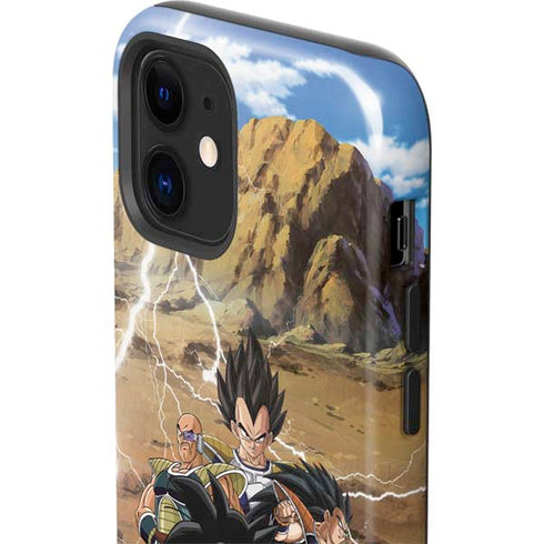 Dragon Ball Z Goku Versus Saiyans iPhone 12 Impact Case