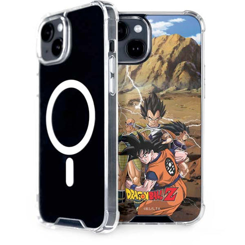 Dragon Ball Z Goku Versus Saiyans iPhone 13 MagSafe Case