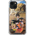 Dragon Ball Z Goku Versus Saiyans iPhone 13 Mini Clear Case