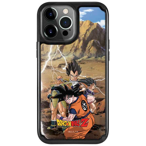 Dragon Ball Z Goku Versus Saiyans iPhone Cases