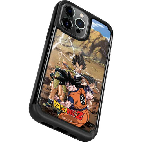 Dragon Ball Z Goku Versus Saiyans iPhone 13 Pro Cargo Case
