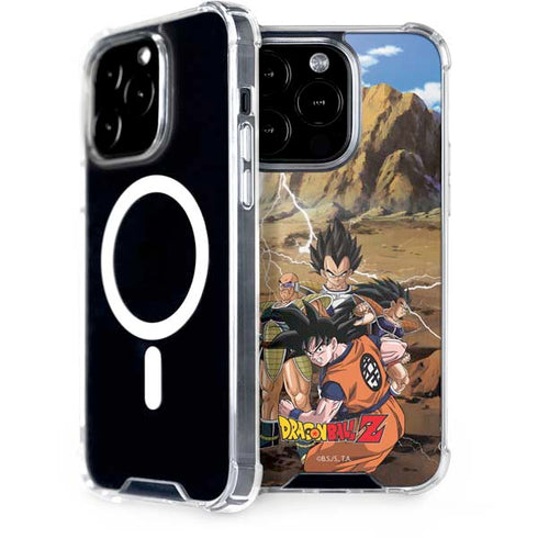 Dragon Ball Z Goku Versus Saiyans iPhone 13 Pro MagSafe Case
