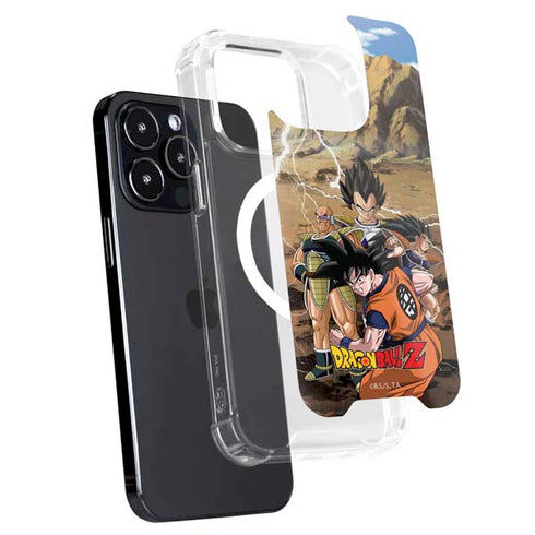 Dragon Ball Z Goku Versus Saiyans iPhone 13 Pro MagSafe Case