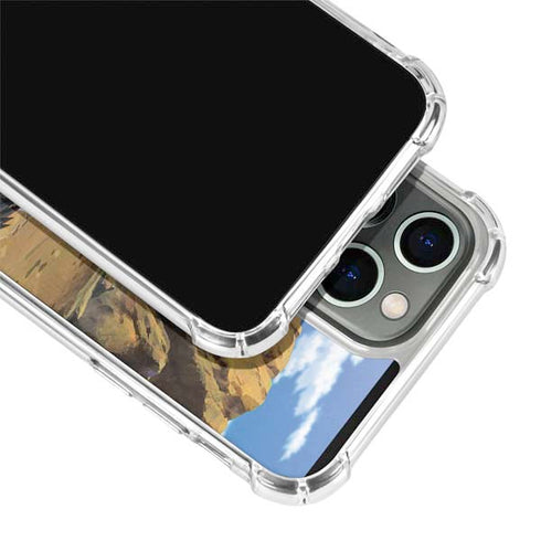 Dragon Ball Z Goku Versus Saiyans iPhone 13 Pro Max Clear Case