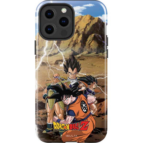 Dragon Ball Z Goku Versus Saiyans iPhone 13 Pro Max Impact Case