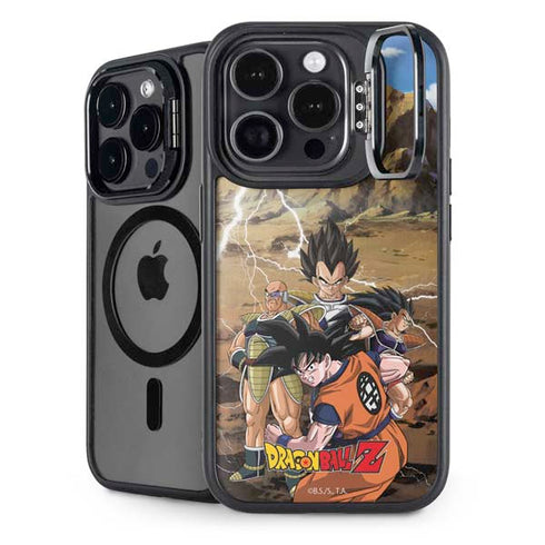 Dragon Ball Z Goku Versus Saiyans iPhone 13 Pro Max Kickstand Case