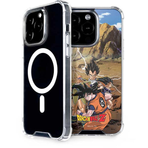 Dragon Ball Z Goku Versus Saiyans iPhone Cases