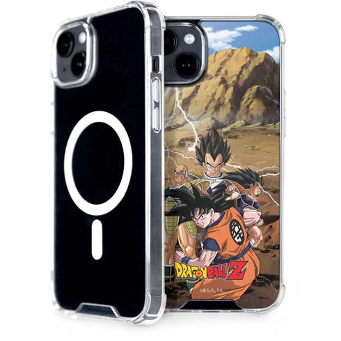 Dragon Ball Z Goku Versus Saiyans iPhone 14 MagSafe Case