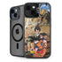 Dragon Ball Z Goku Versus Saiyans iPhone 14 Plus Kickstand Case