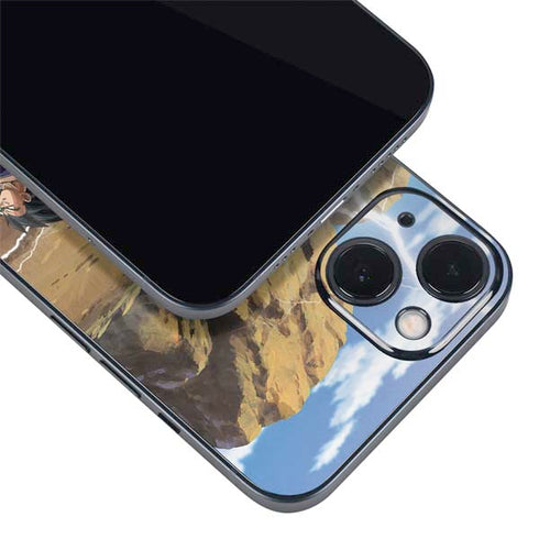Dragon Ball Z Goku Versus Saiyans iPhone 14 Plus Skin